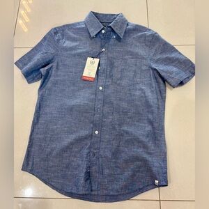Chaps Blue Button-Up Shirt
